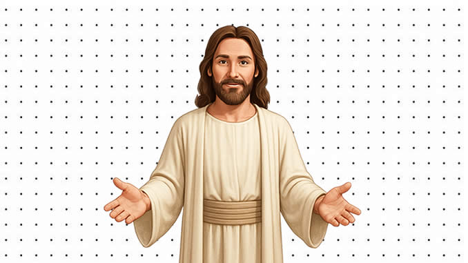 Desenhos de Jesus Cristo para colorir