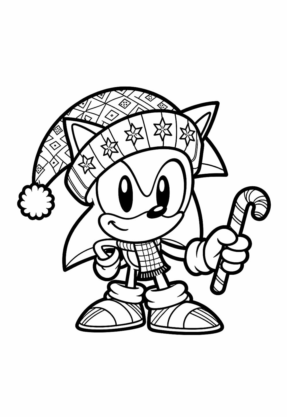 Sonic para pintar - Natal