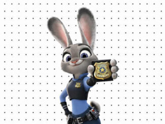 Desenhos de Zootopia para colorir