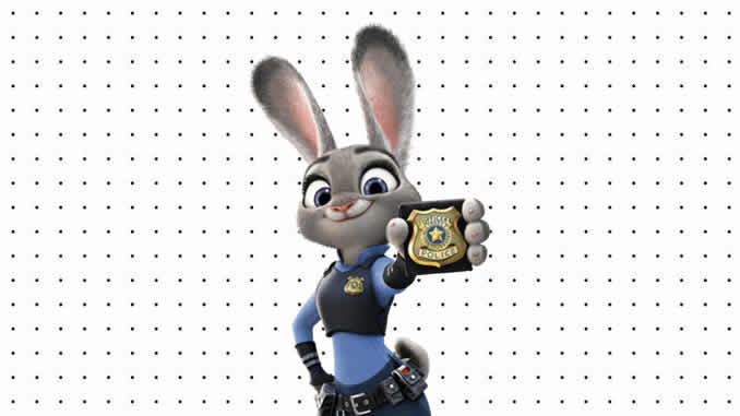 Desenhos de Zootopia para colorir