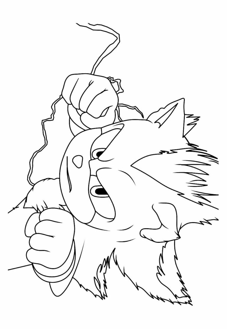 Desenhos de Sonic 3 para colorir - Bora Colorir