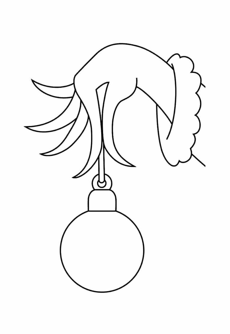 Desenhos do Grinch para colorir - Bora Colorir