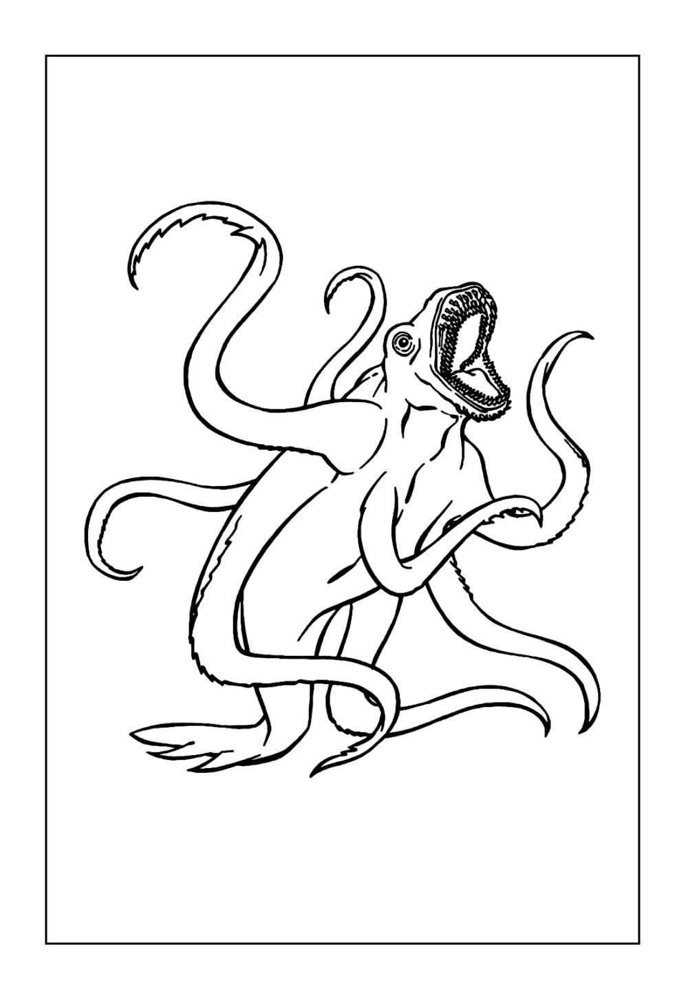 Desenho para Colorir dos Guardiões da Galáxia