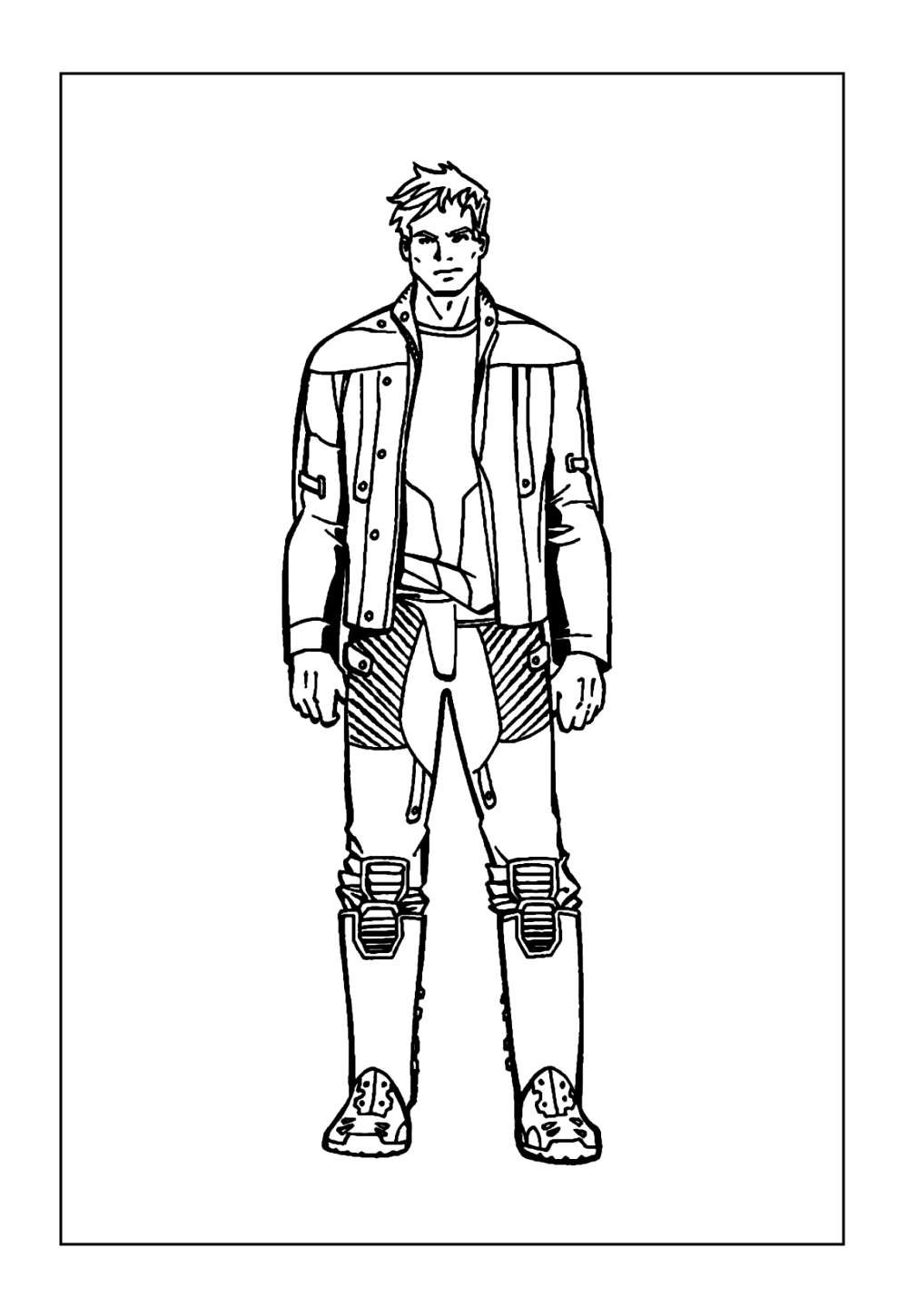Desenho dos Guardiões da Galáxia