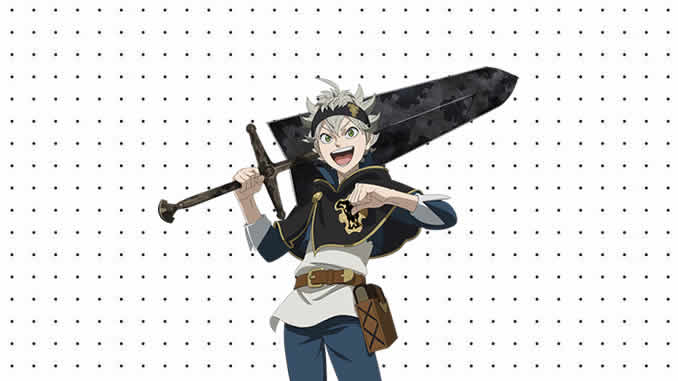 Desenhos de Black Clover para colorir