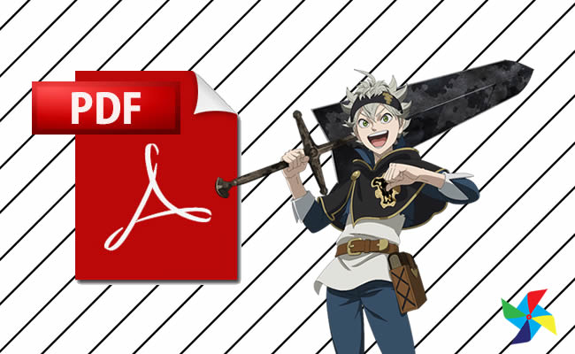 Desenhos de Black Clover em PDF