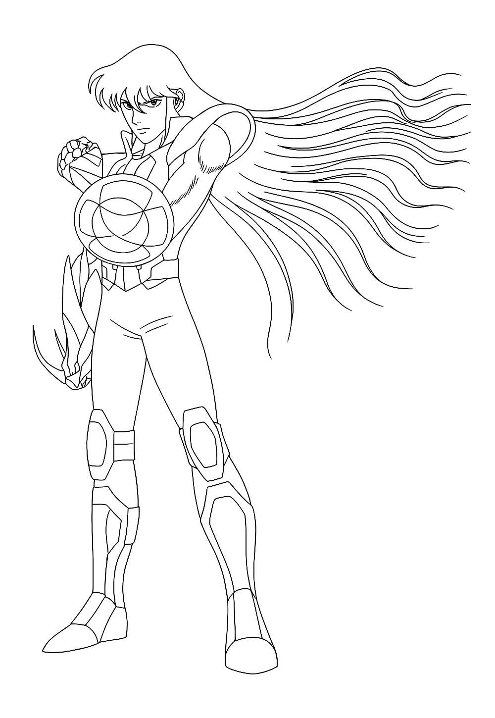 Desenho de Shiryu