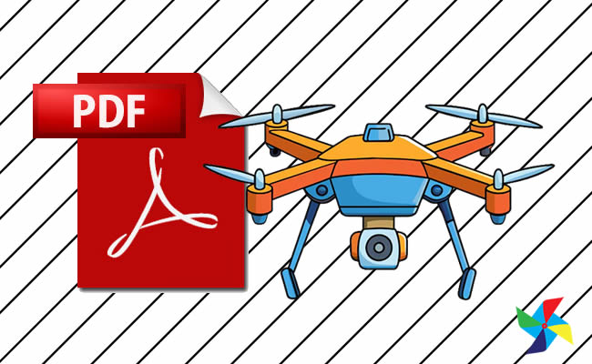 Desenhos de Drones em PDF