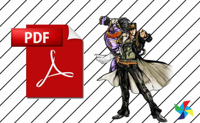 Desenhos de Jojo Bizarre Adventure em PDF