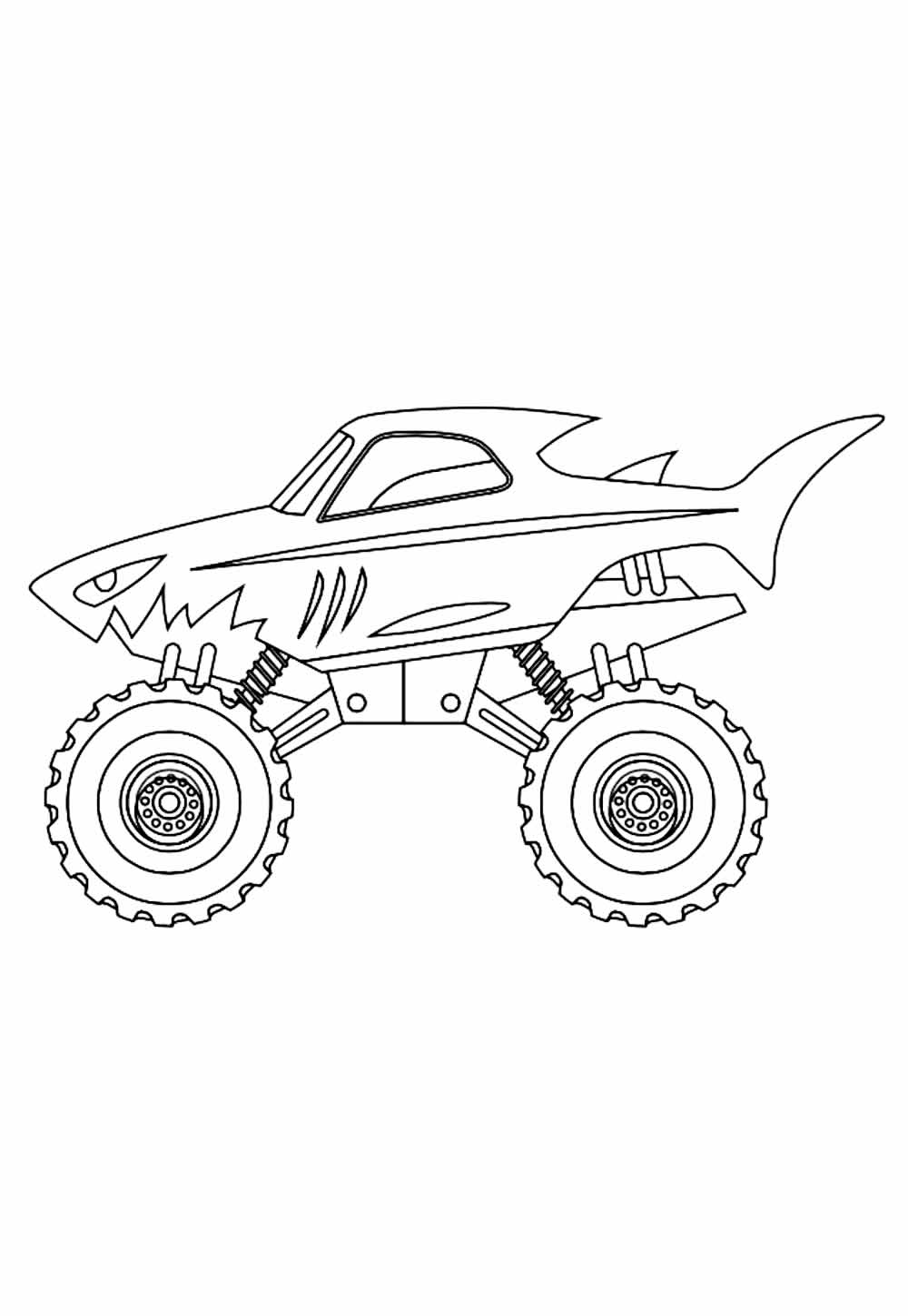 Monster Truck Pintar