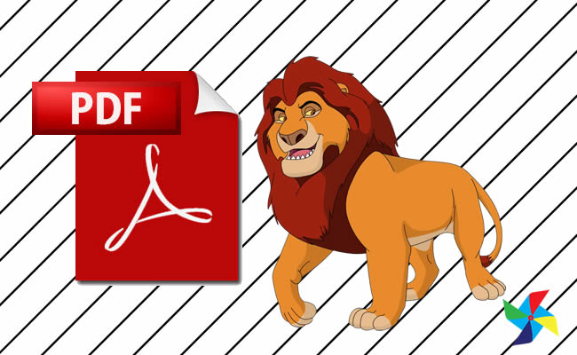 Desenhos de Mufasa em PDF