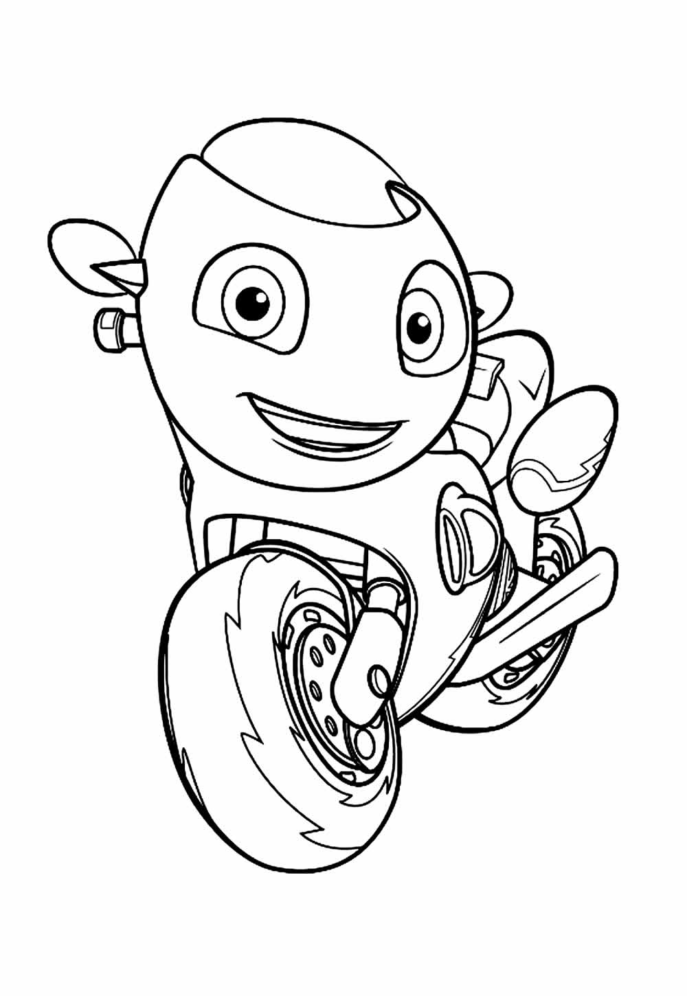 Desenho de Ricky Zoom para colorir