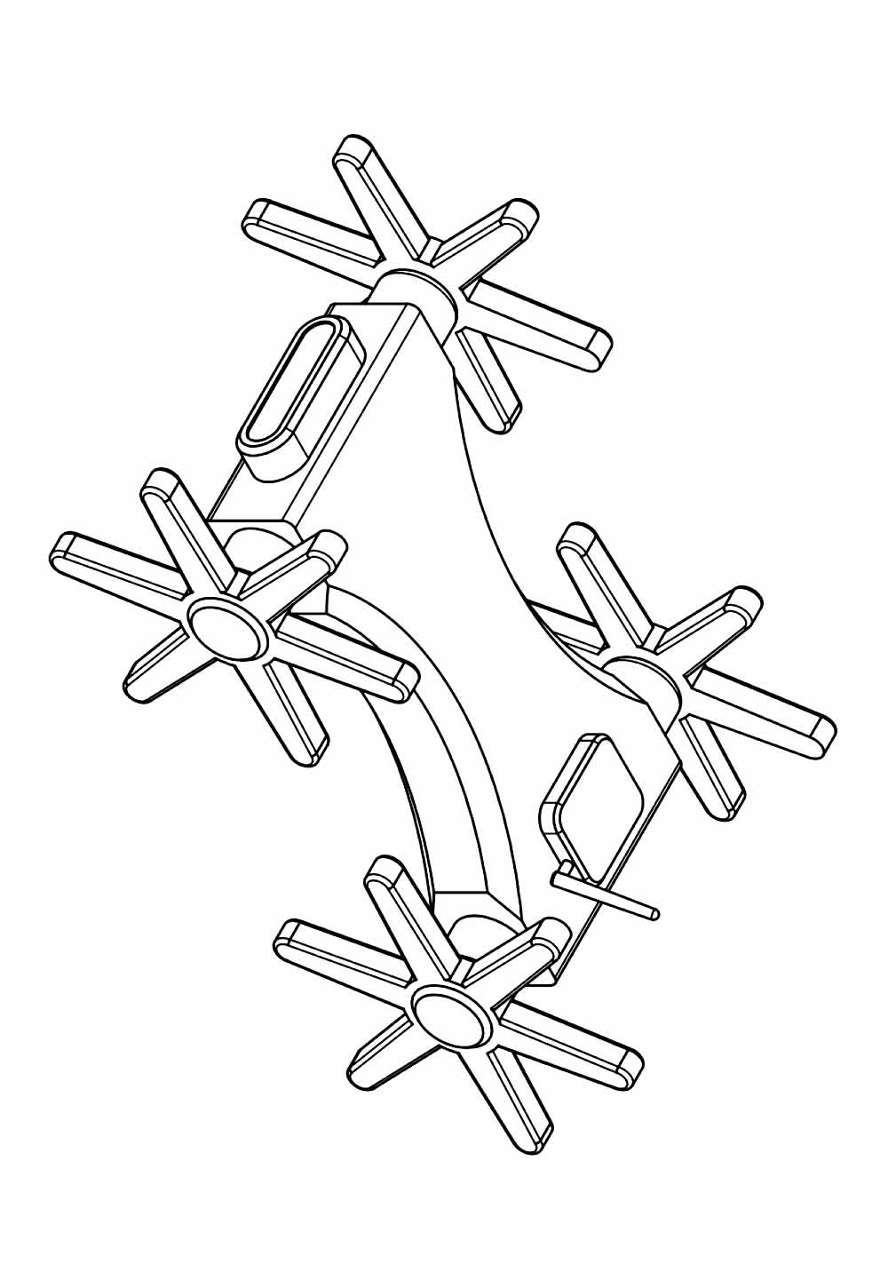 Desenhos Robótica Colorir