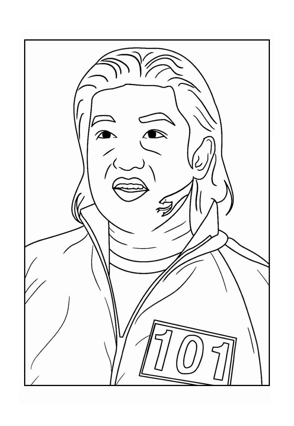 Desenho de Round 6 para colorir