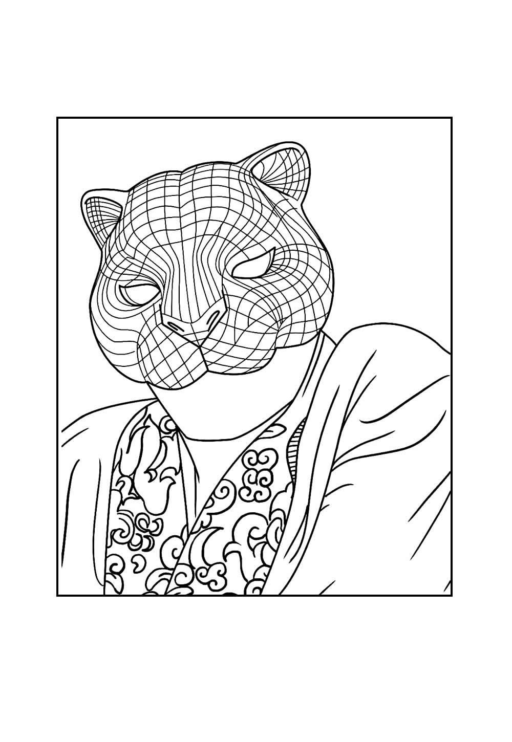 Desenho de Round 6 para colorir