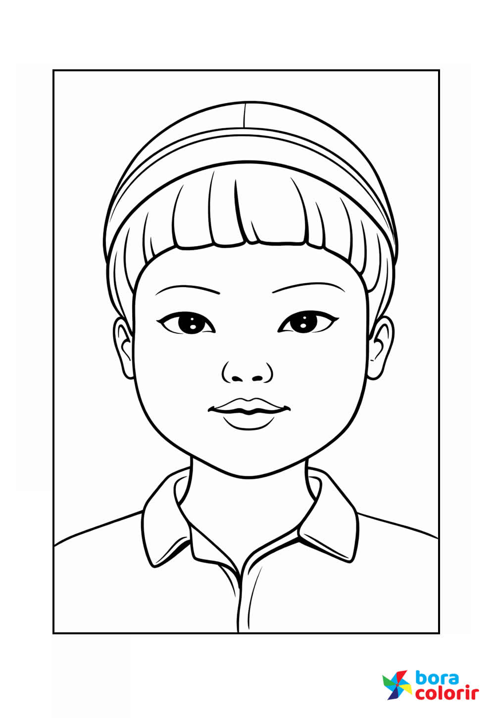 Desenho de Round 6 para colorir