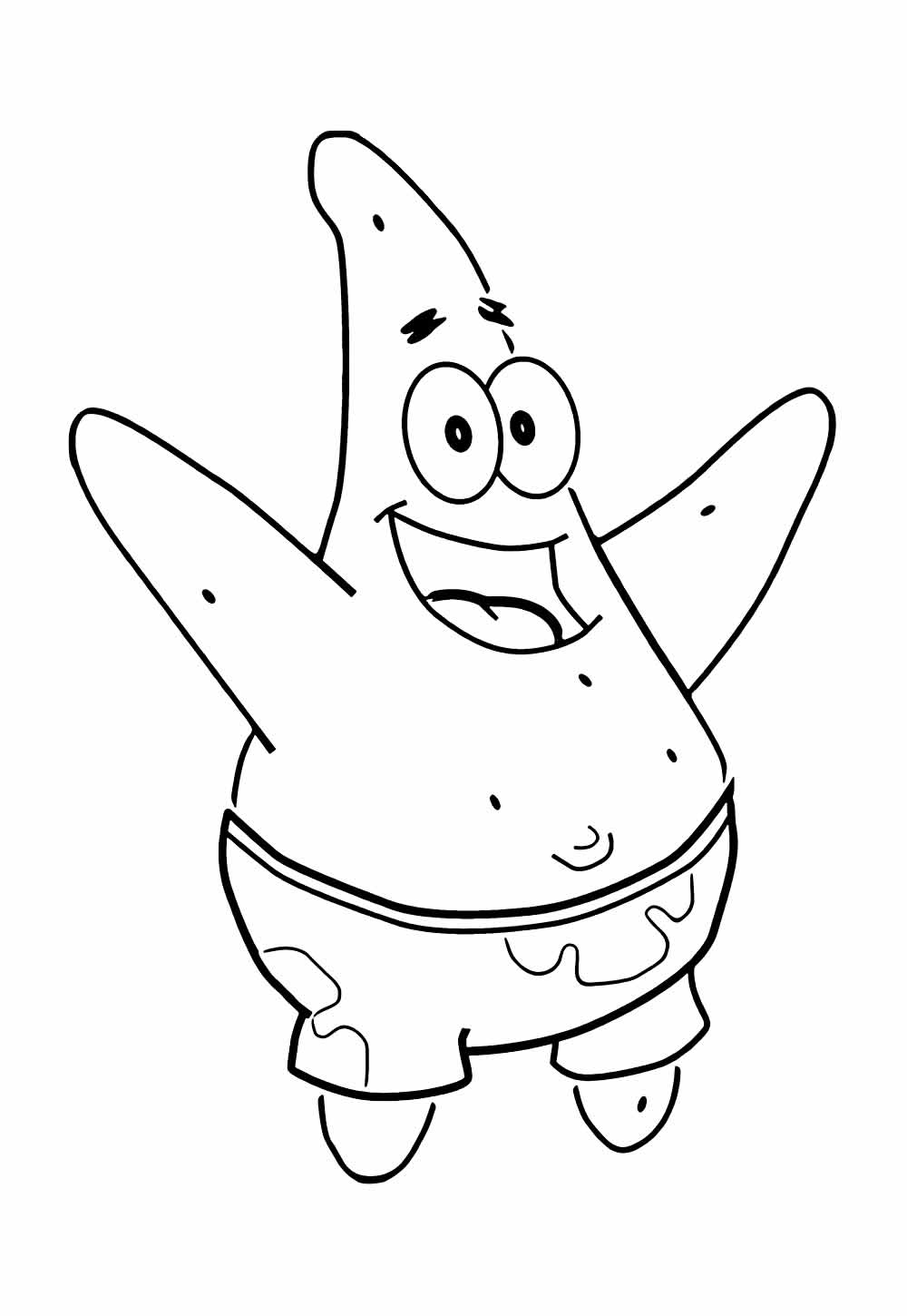 Patrick para colorir