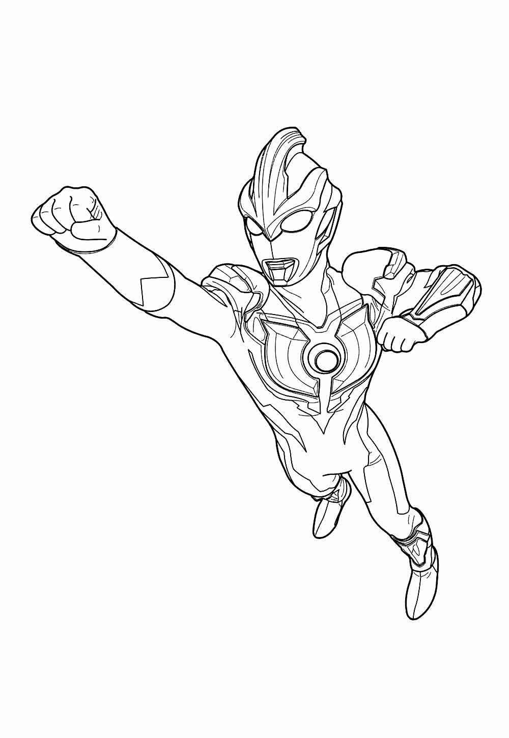 Desenhos Ultraman Pintar