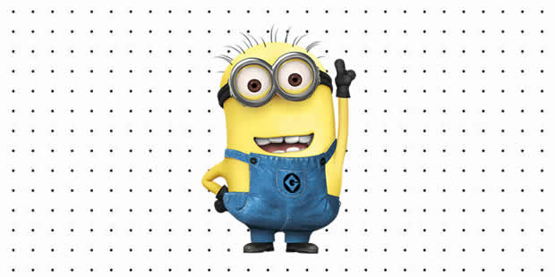Desenhos de Minions para colorir