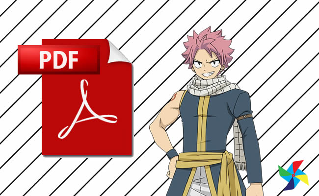 Desenhos de Fairy Tail em PDF