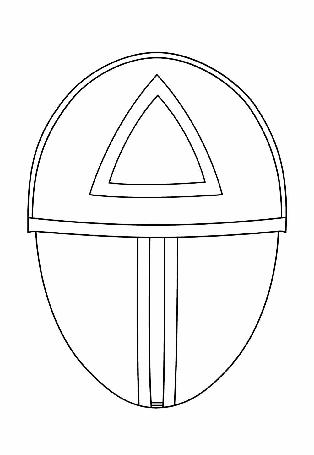 Máscara de Round 6 para imprimir - colorir - recortar