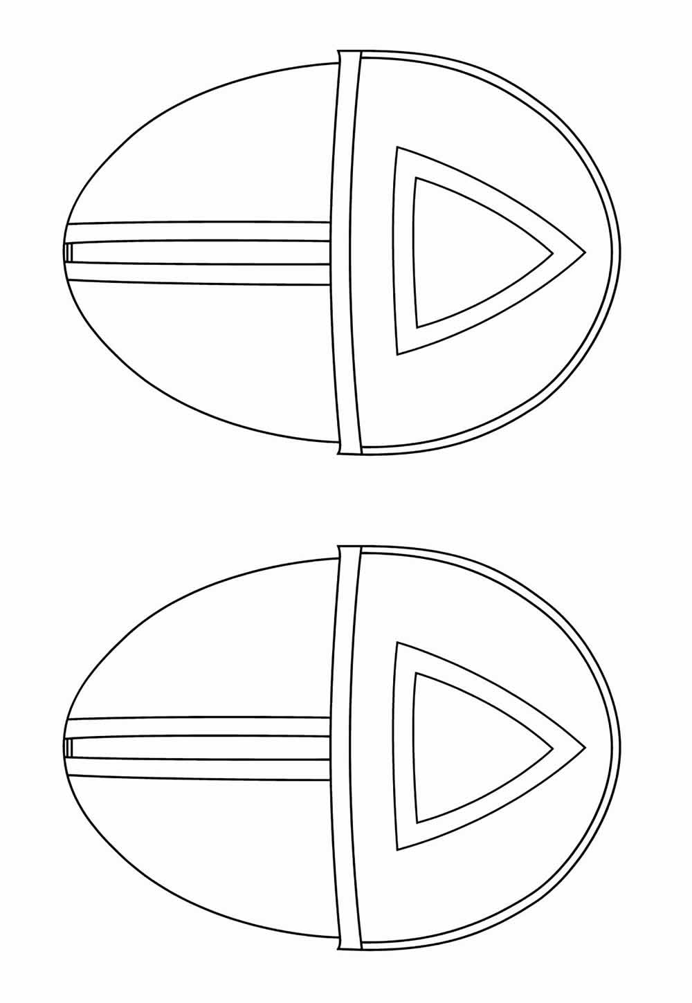 Máscaras de Round 6 para imprimir