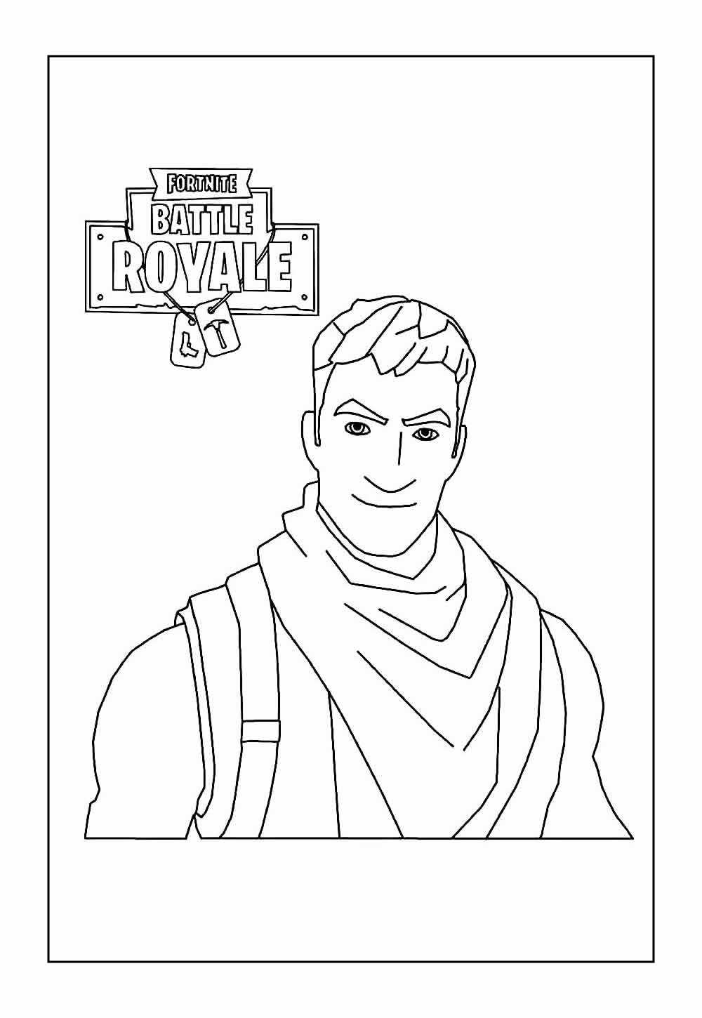 Desenho de Fortnite