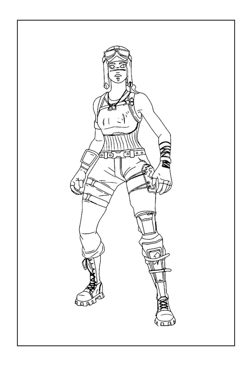 Desenhos Fortnite Colorir