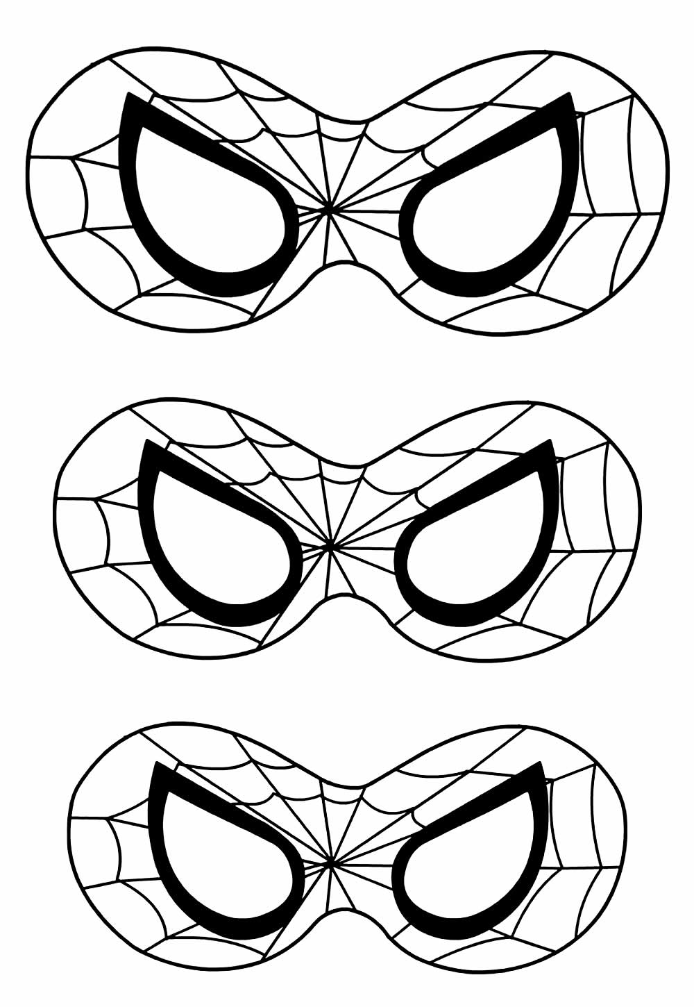 Máscaras de Homem-Aranha