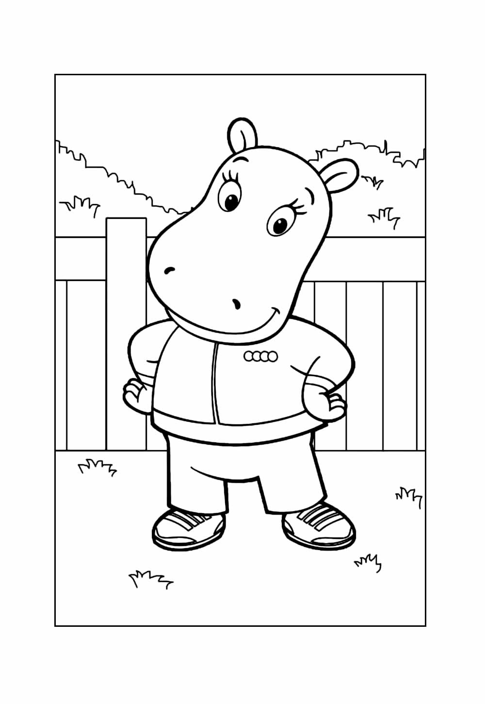 Desenho de Backyardigans