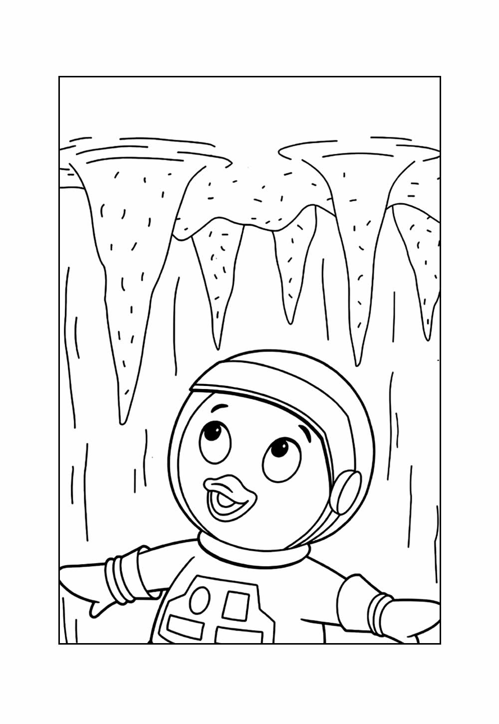 Desenho de Backyardigans para colorir