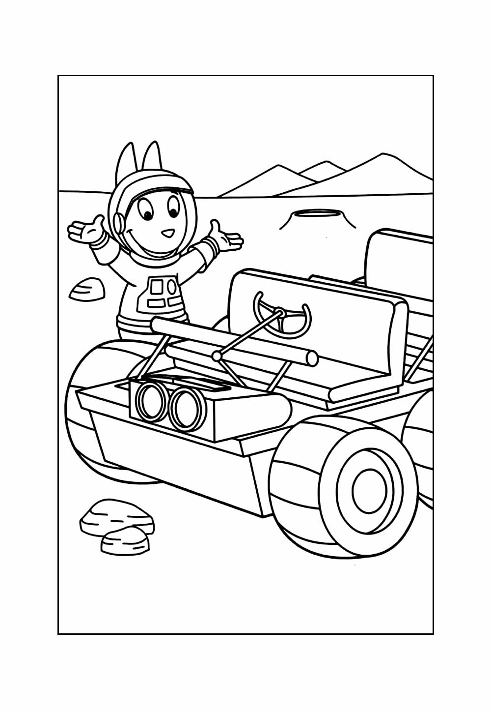 Desenhos de Backyardigans para colorir