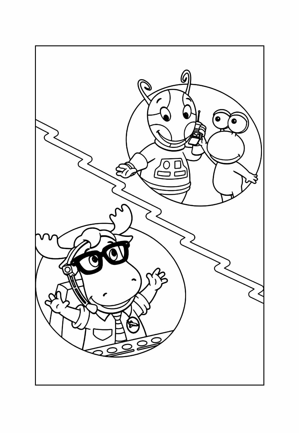 Desenho de Backyardigans