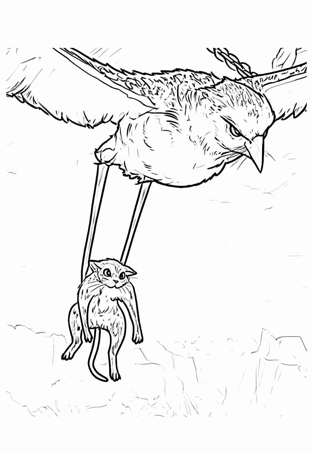 Desenho de Flow para imprimir e pintar