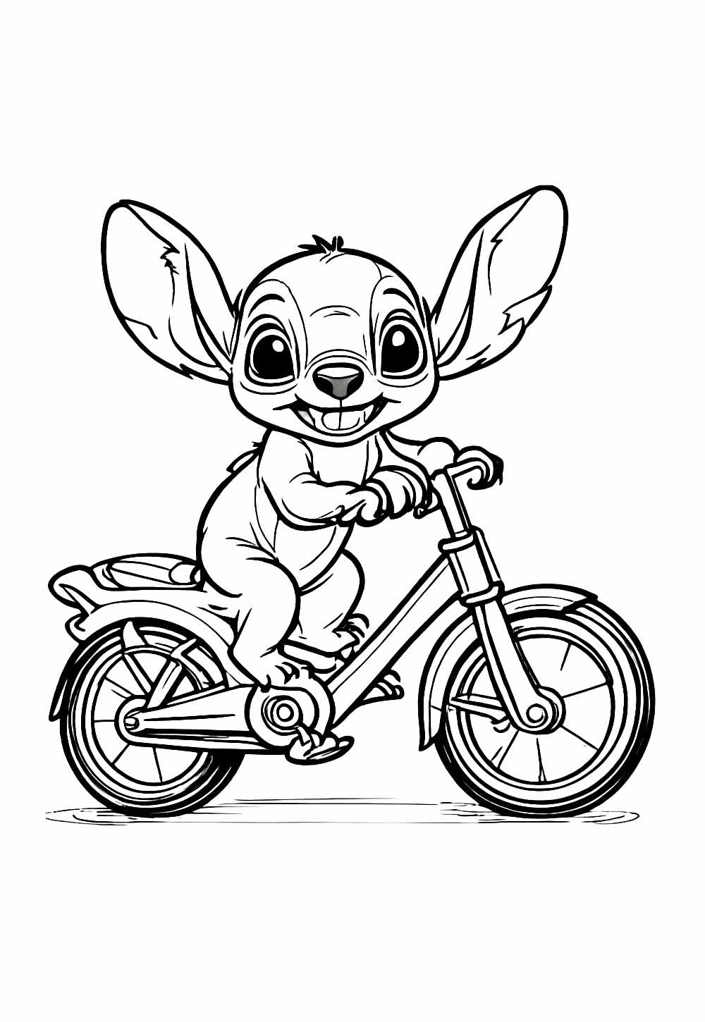 Desenho Stitch Pintar
