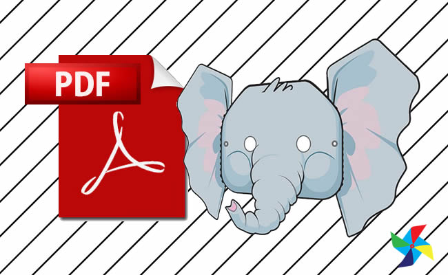 Máscaras de Elefante em PDF
