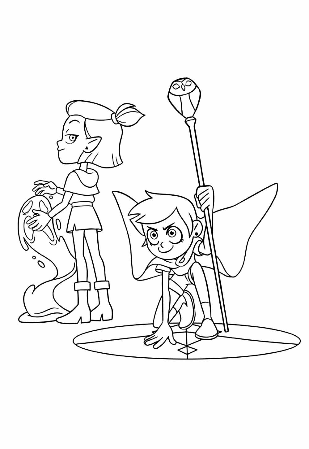 Desenho para colorir
