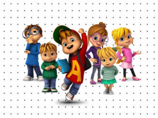 Desenhos de Alvin e os Esquilos para colorir