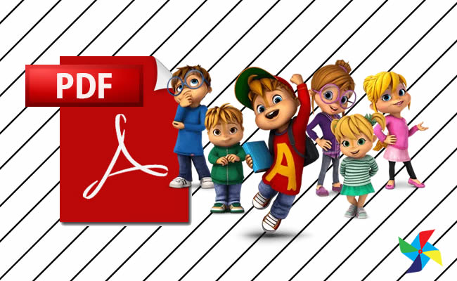Desenhos de Alvin e os Esquilos em PDF