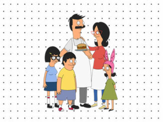 Desenhos de Bobs Burguers para colorir