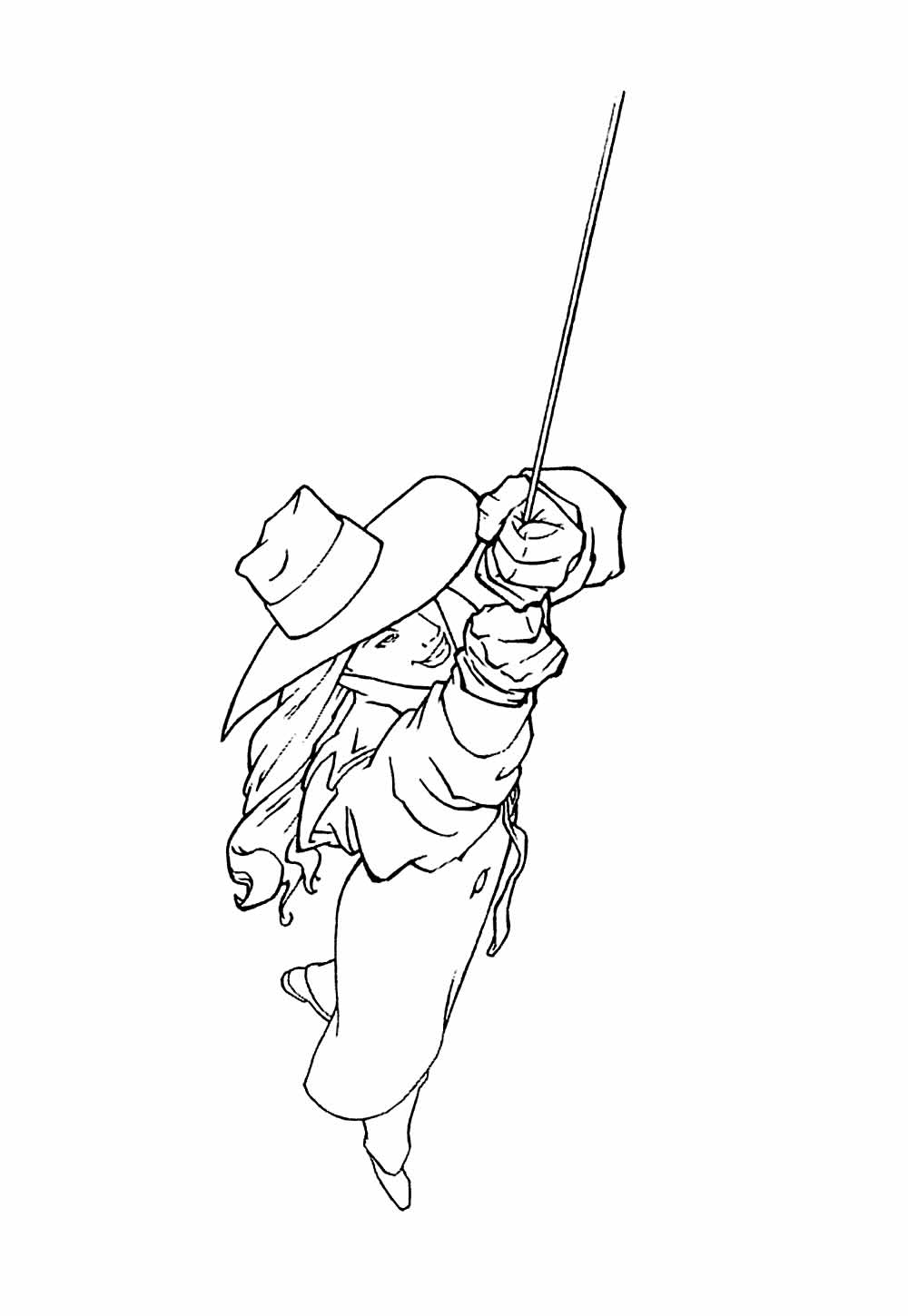 Desenho Carmen Sandiego Colorir