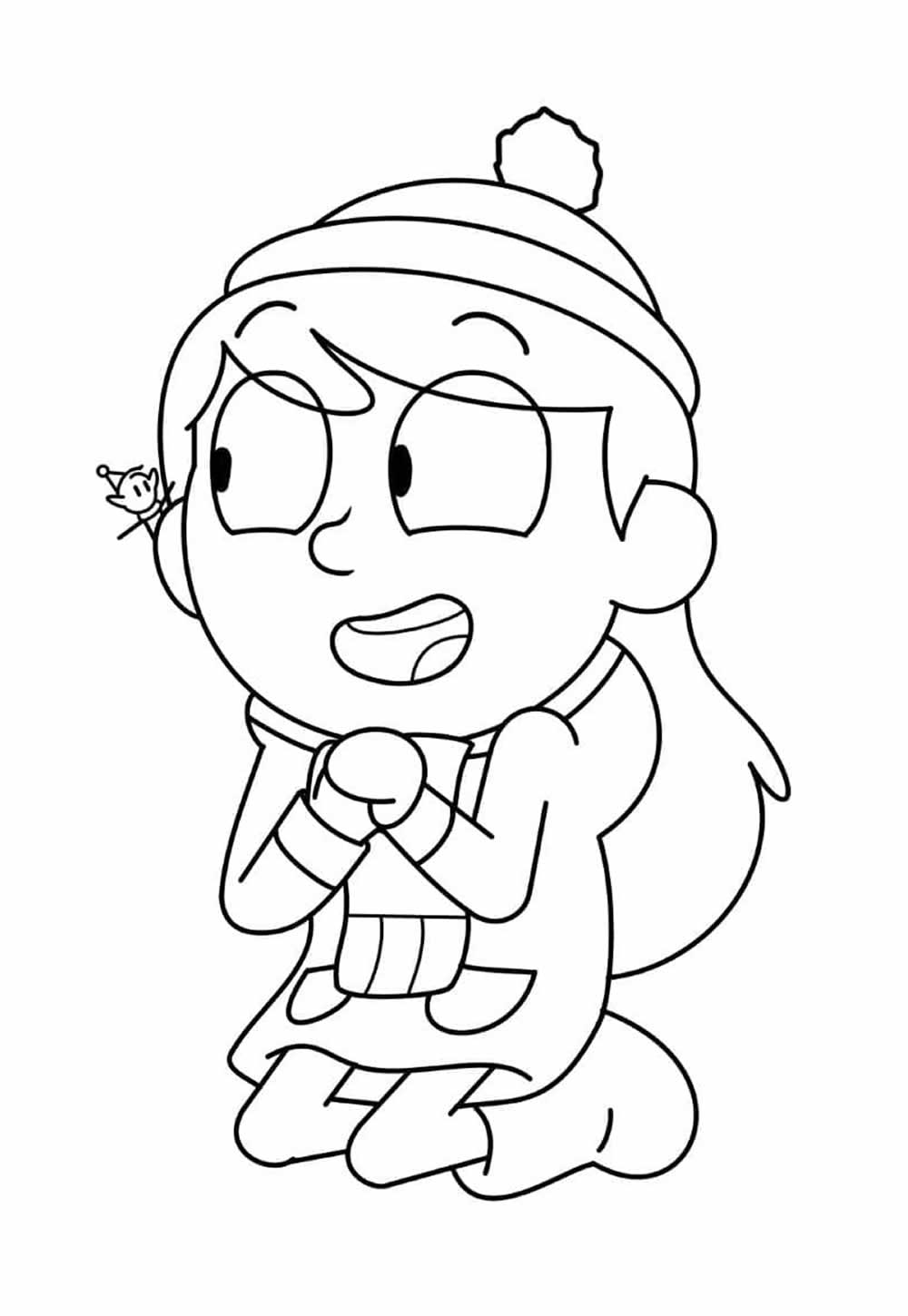 Desenho da Hilda