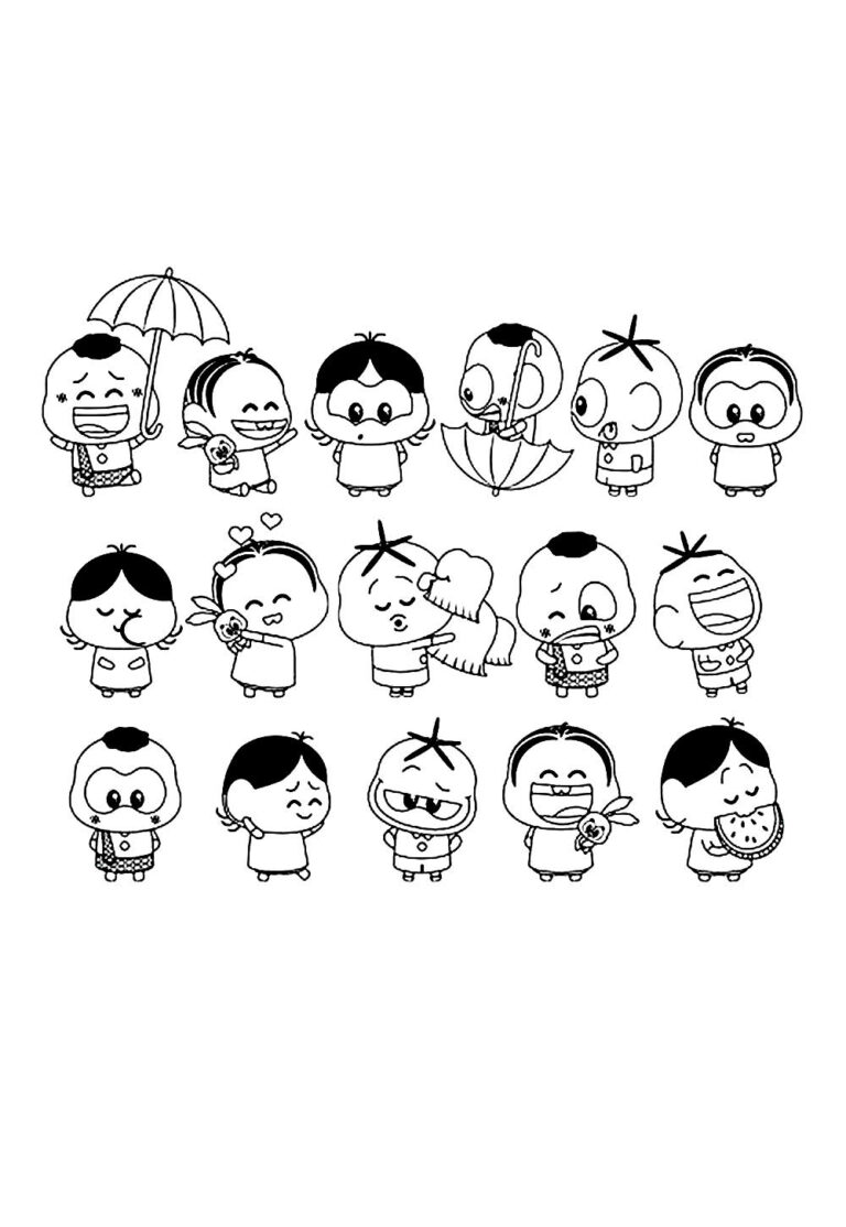 Desenhos de Mônica Toy para colorir - Bora Colorir