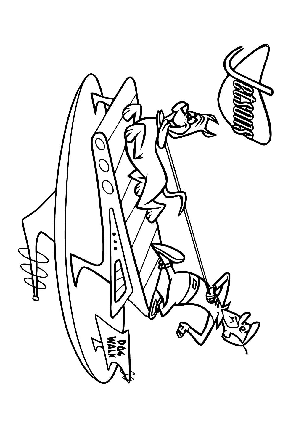 Desenho de Os Jetsons para colorir