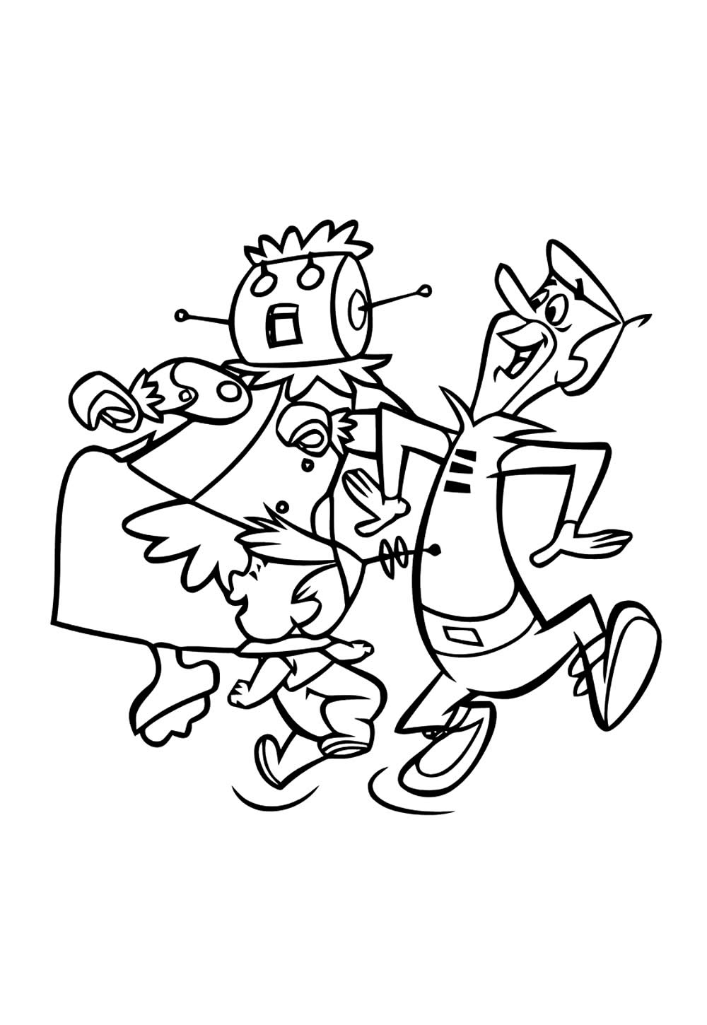 Desenho Jetsons Colorir