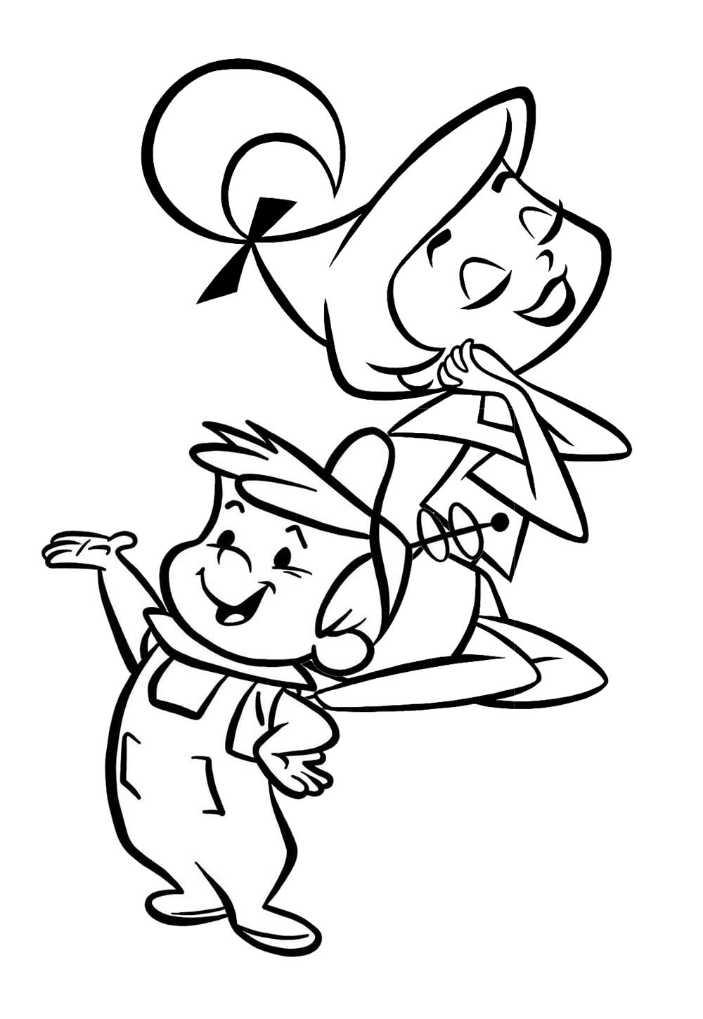 Desenho Jetsons Imprimir e Pintar