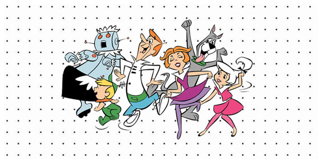 Desenhos dos Jetsons para pintar