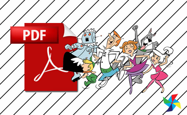 Desenhos dos Jetsons em PDF