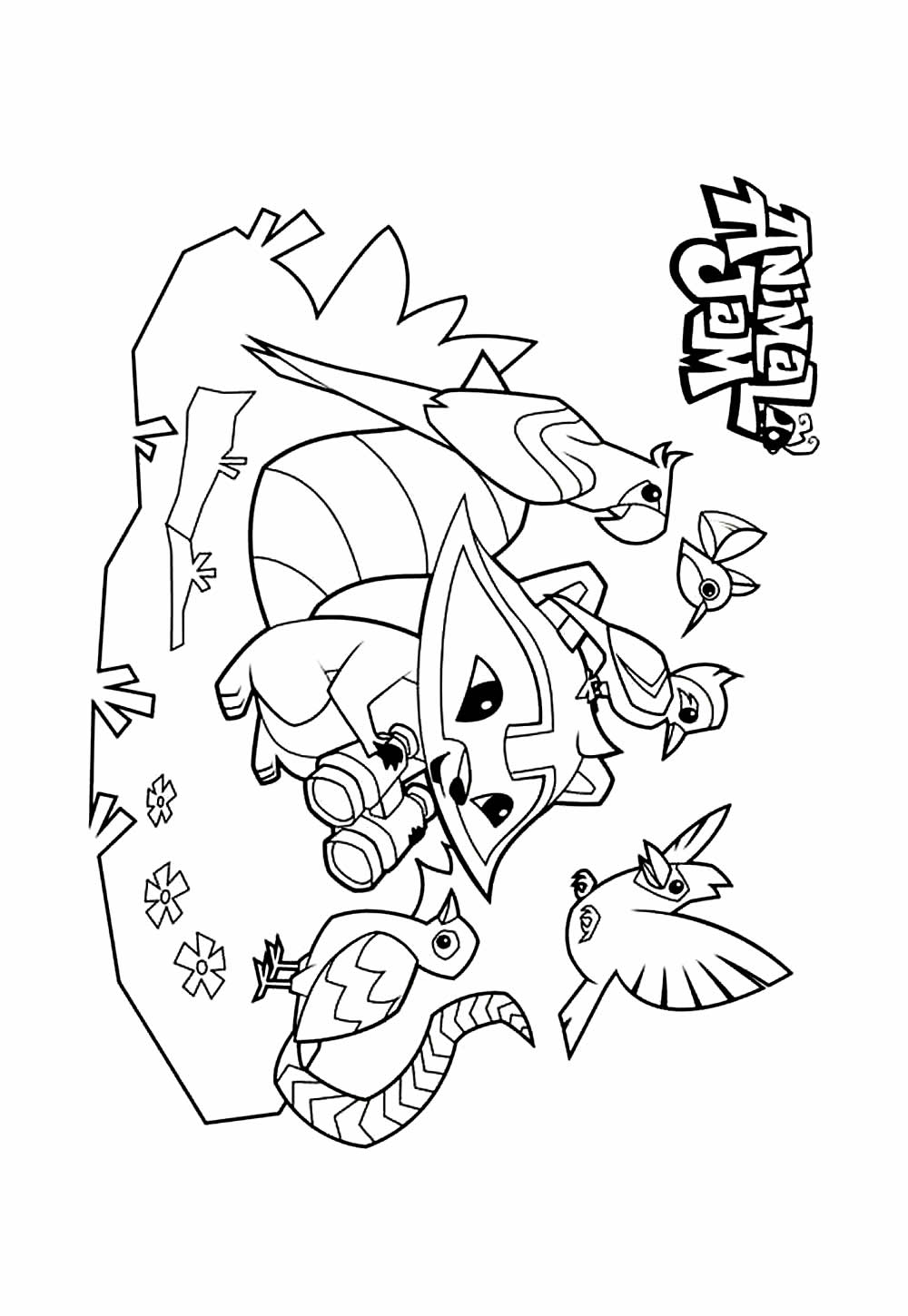 Animal Jam para pintar