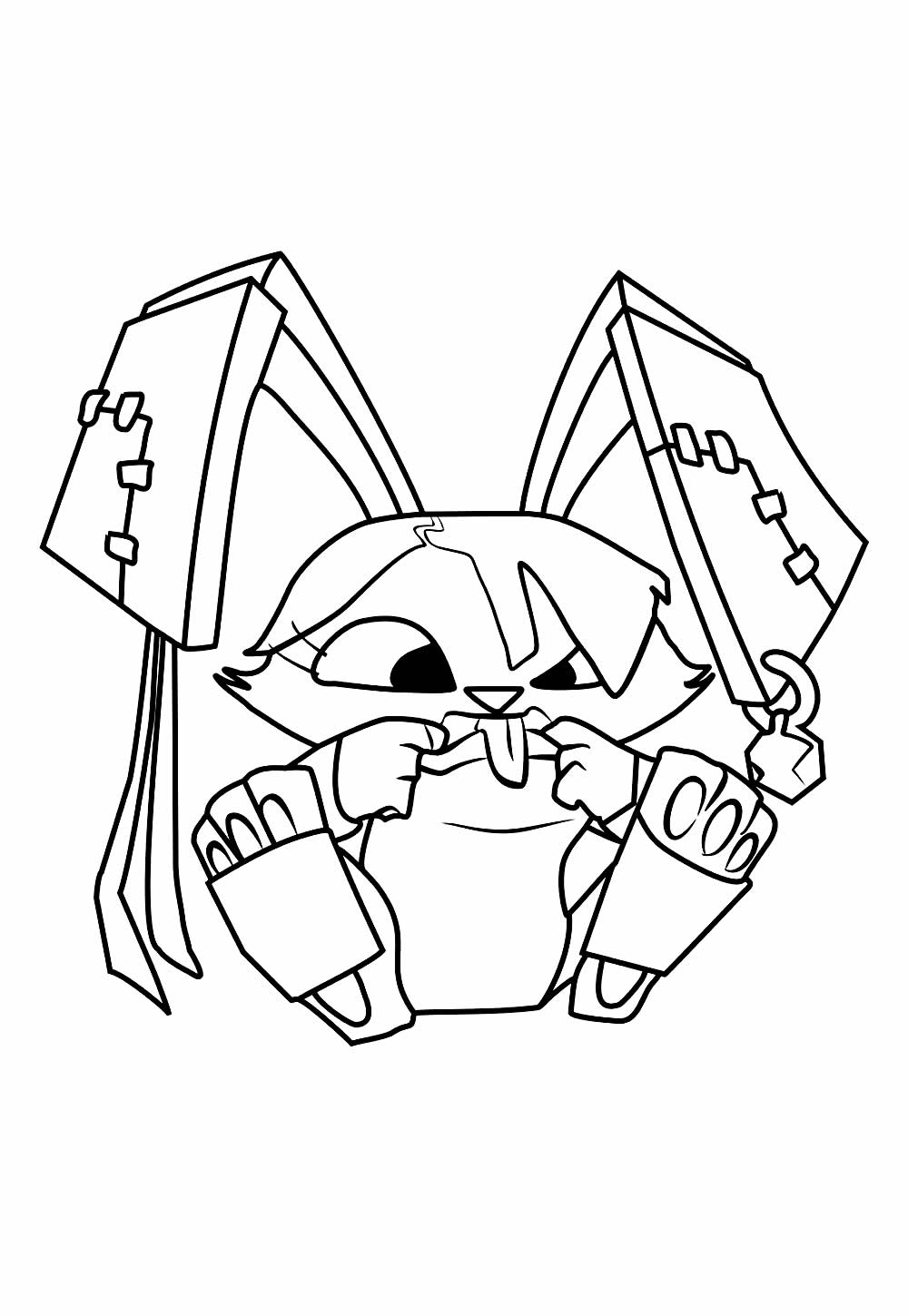 Animal Jam para colorir